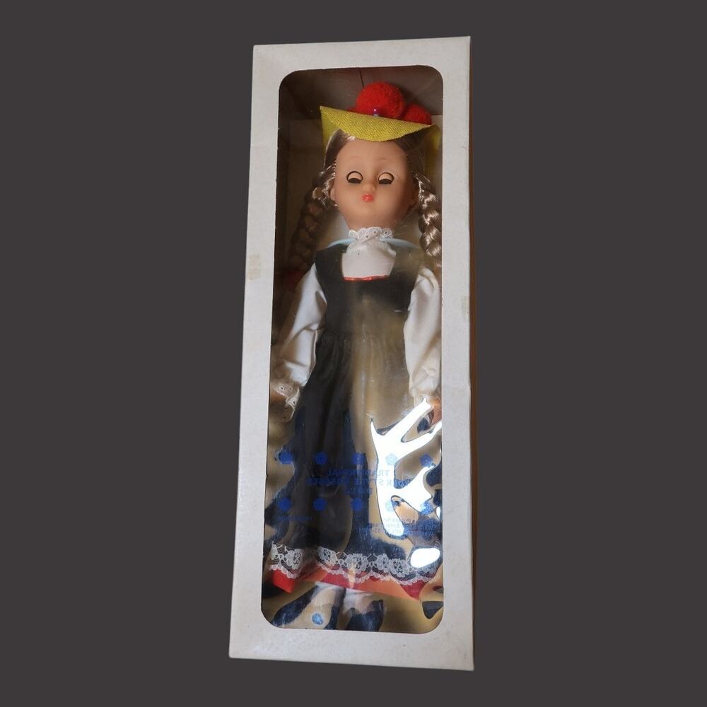 White Eagle Enterprises Folk Doll 17" European Handmade Rusek MN Original Box - Picture 5 of 16